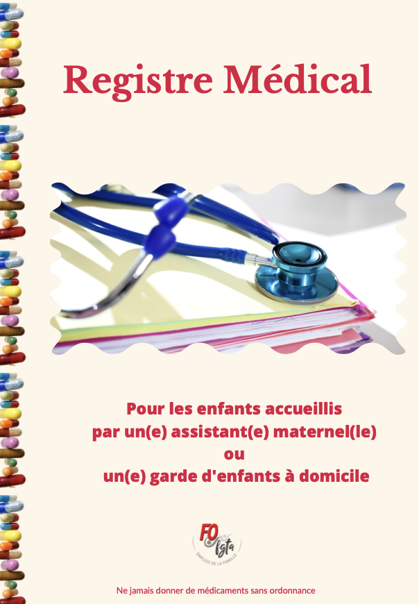 Registre De Contrôle Médical M003 - 40 Pages Conforme Code Du Travail, Double Exemplaire Salarié/employeur